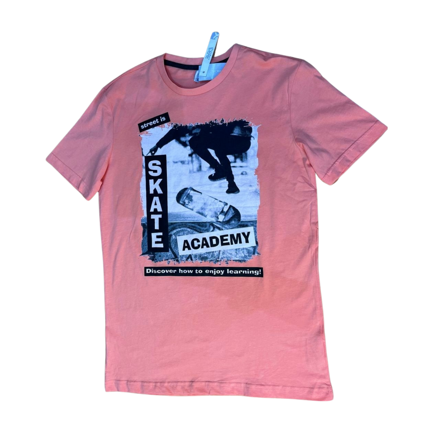 Casual T-shirt for boys 13-14 years old تيشيرت كاجوال للأولاد من عمر 13 إلى 14 سنة