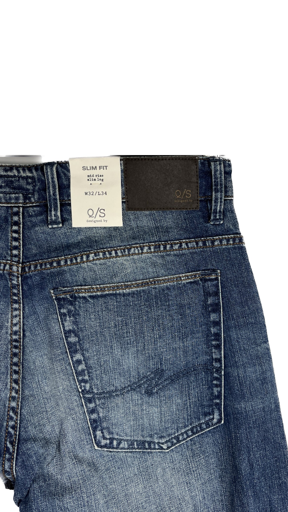 S.Oliver light blue jeans 81.28 waist 86.38 length cm S.Oliver الجينز الأزرق الفاتح
