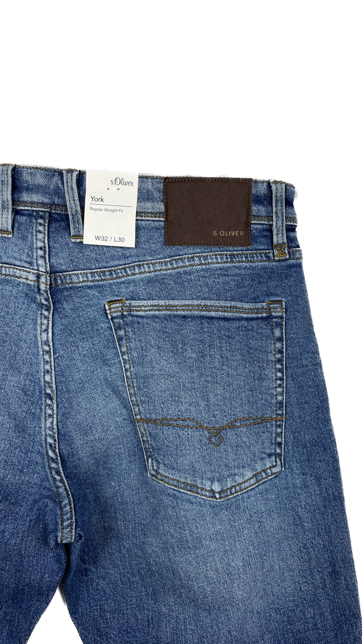 S.Oliver blue jeans 81 waist - 76 length cm إس أوليفر الجينز الأزرق