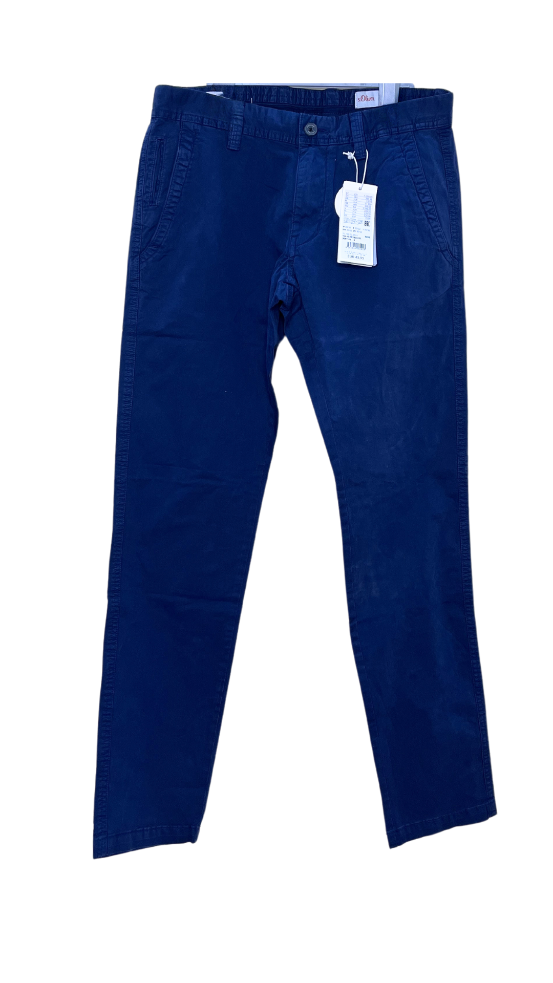 Dark blue gabardine pants بنطلون جبردين ازرق غامق