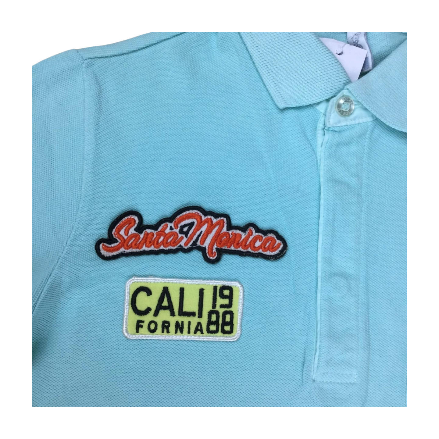 Light Blue Short Sleeves Cotton T-shirt 6-7 Years (For Bpys) تي شيرت قطن أزرق فاتح بأكمام قصيرة 6-7 سنوات (للأطفال Bpys)