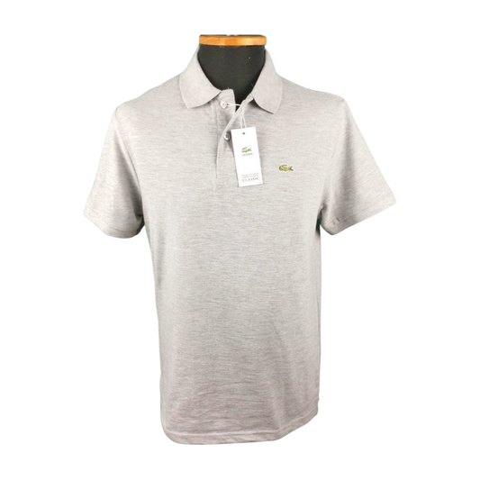 تيشيرت بولو لاكوست سادة قطن