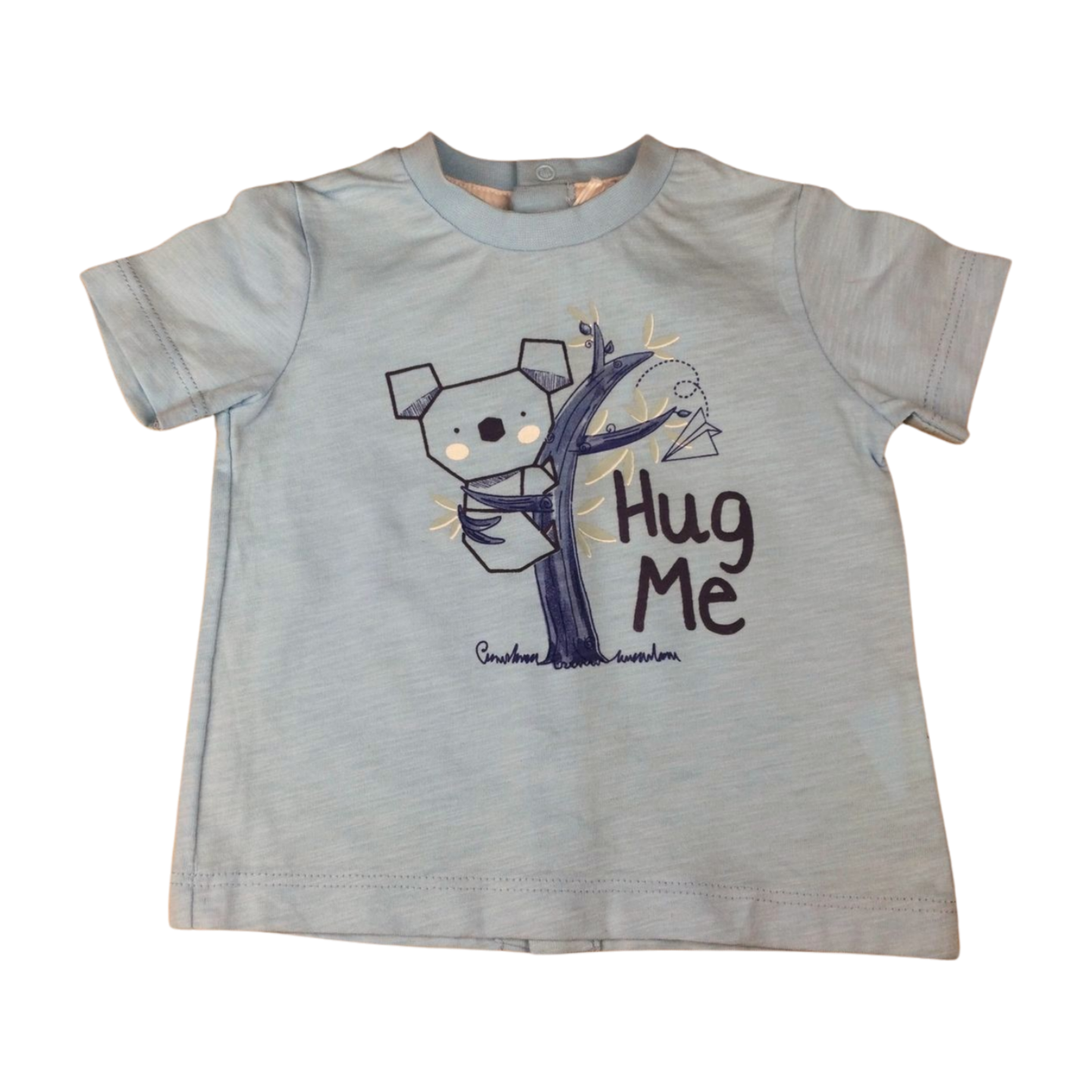 Cotton T-shirt for baby boy 3 M تيشيرت قطن ولادي 3