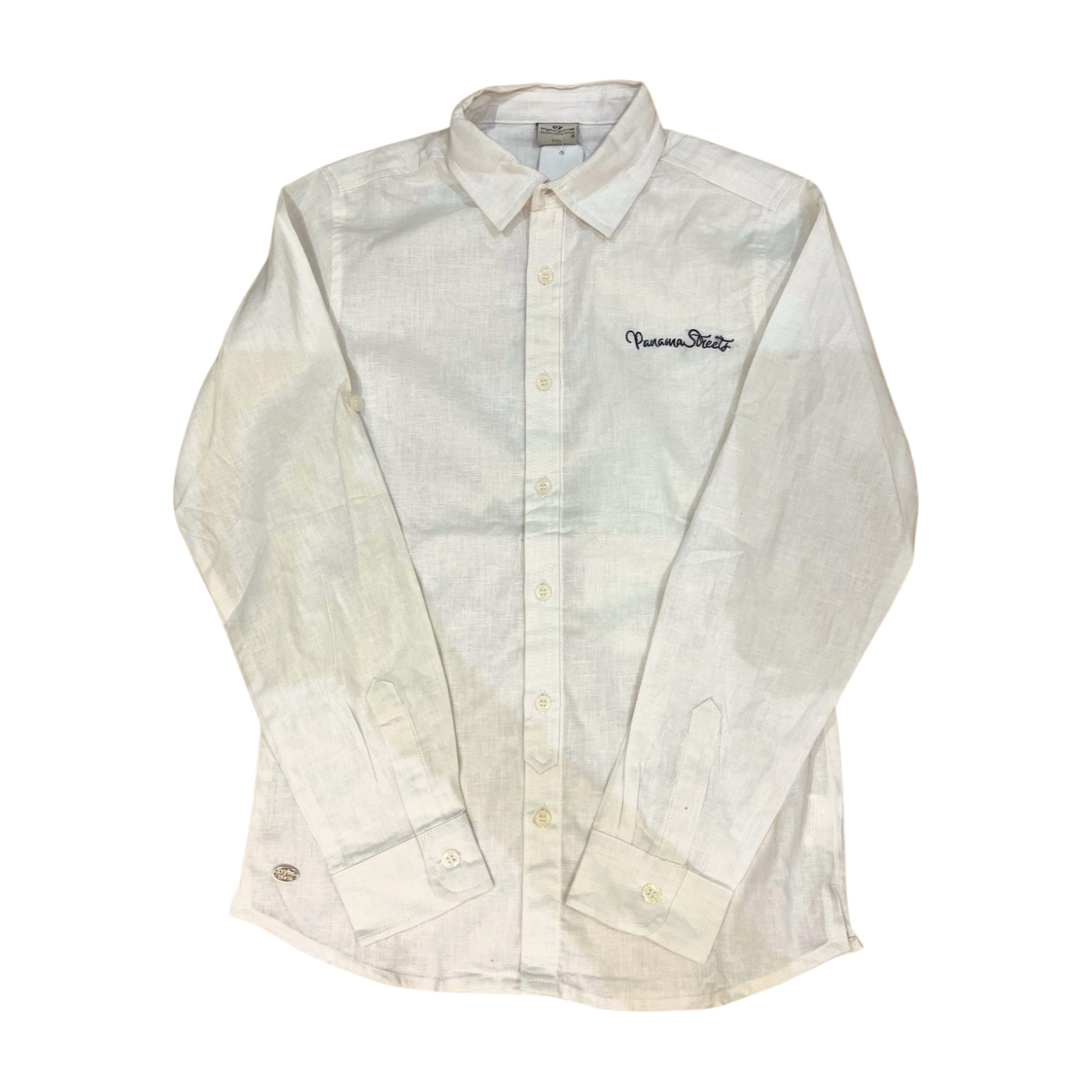 Elegant white shirt for boys 9-10 years old قميص أبيض أنيق للأولاد من عمر 9 إلى 10 سنوات
