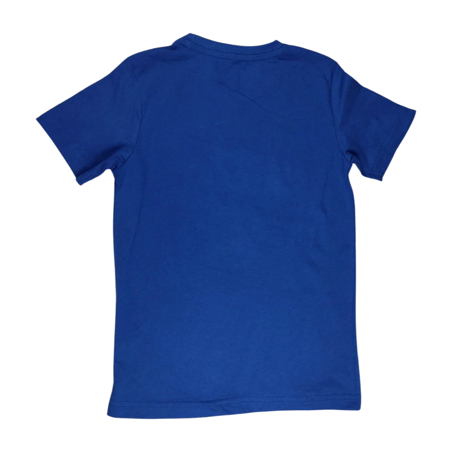 Nice Blue Cotton Shirt for Boys (7-8 Years) قميص قطني أزرق لطيف للأولاد النشطين