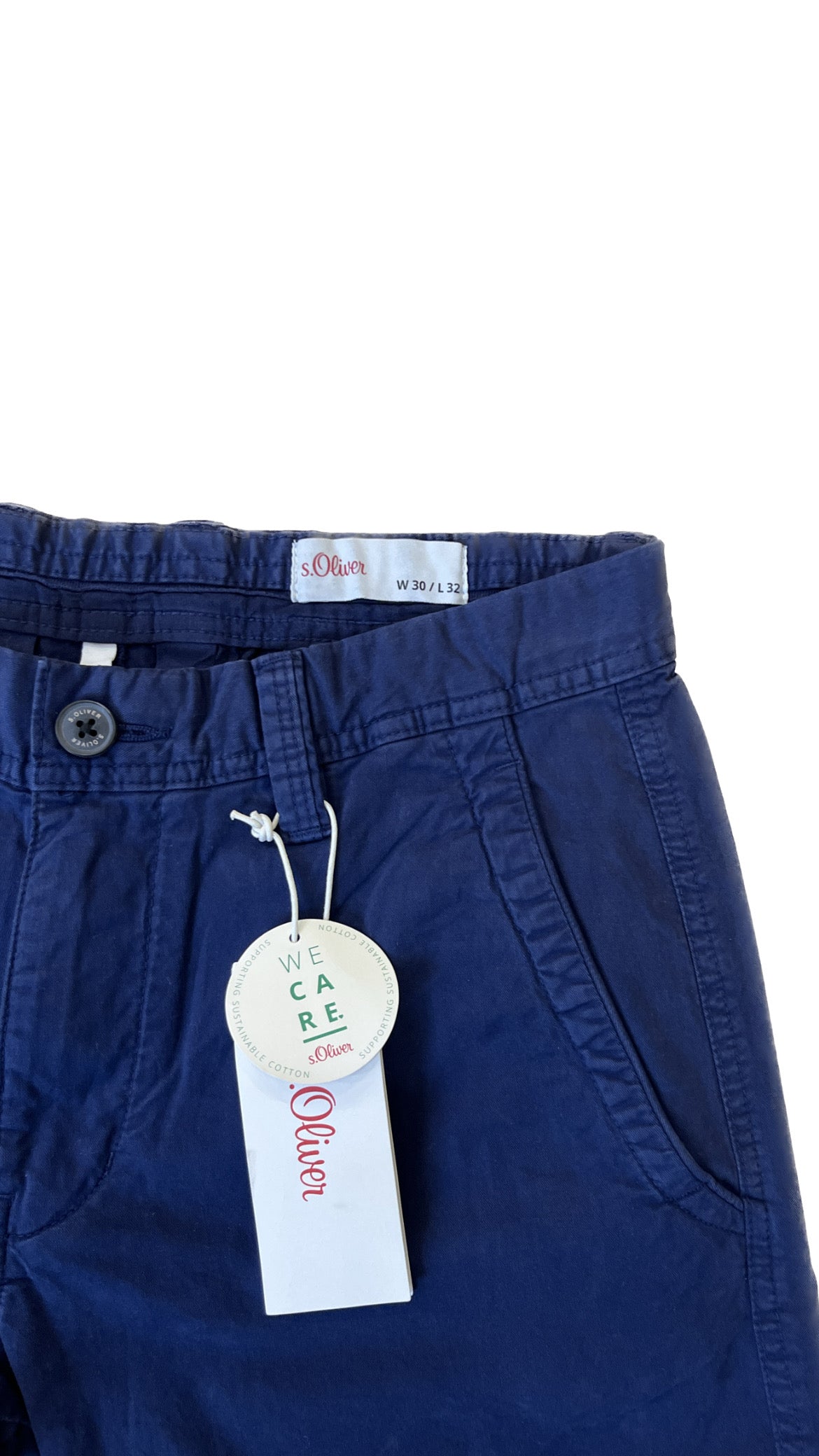 Dark blue gabardine pants بنطلون جبردين ازرق غامق