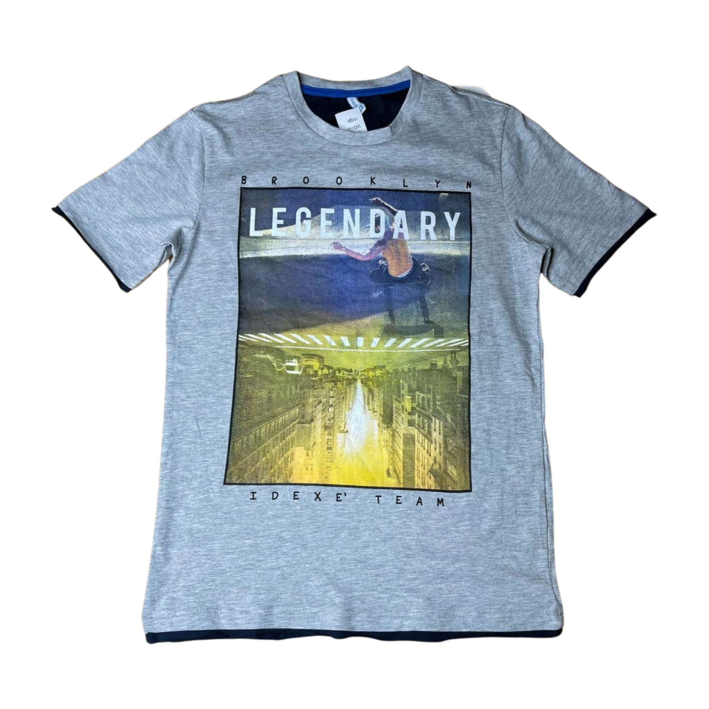 Cotton T-shirt for boys 12-13 years old تيشيرت قطن للأولاد من عمر 12 إلى 13 سنة