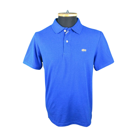 تيشيرت بولو لاكوست سادة قطن