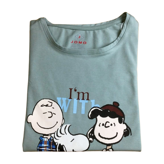 قميص نوم قطن نص كم (جومو-براي مارك - ديزني)