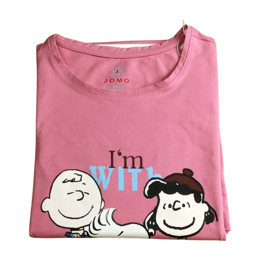 قميص نوم قطن نص كم (جومو-براي مارك - ديزني)