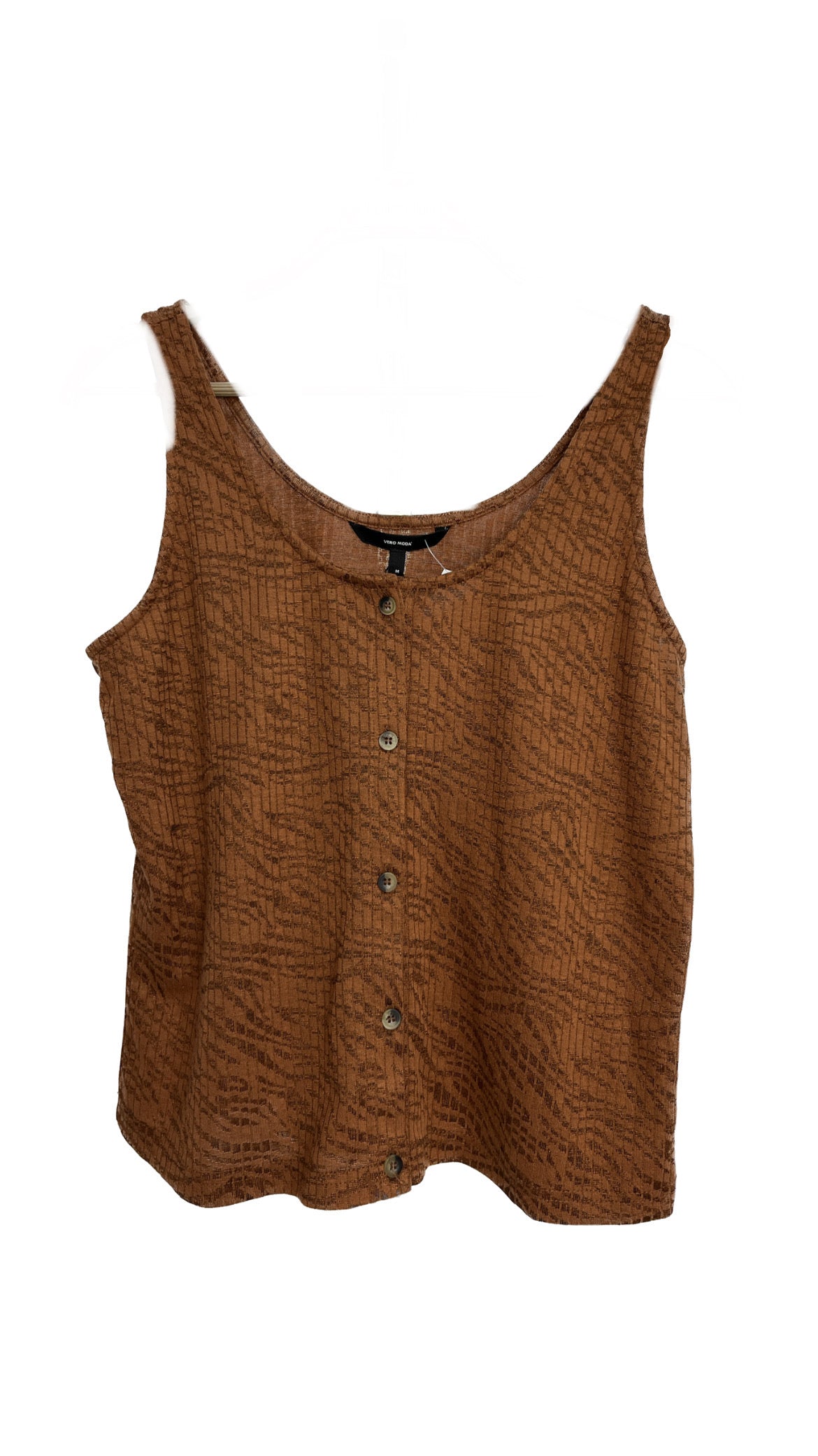 brown tank top توب بني