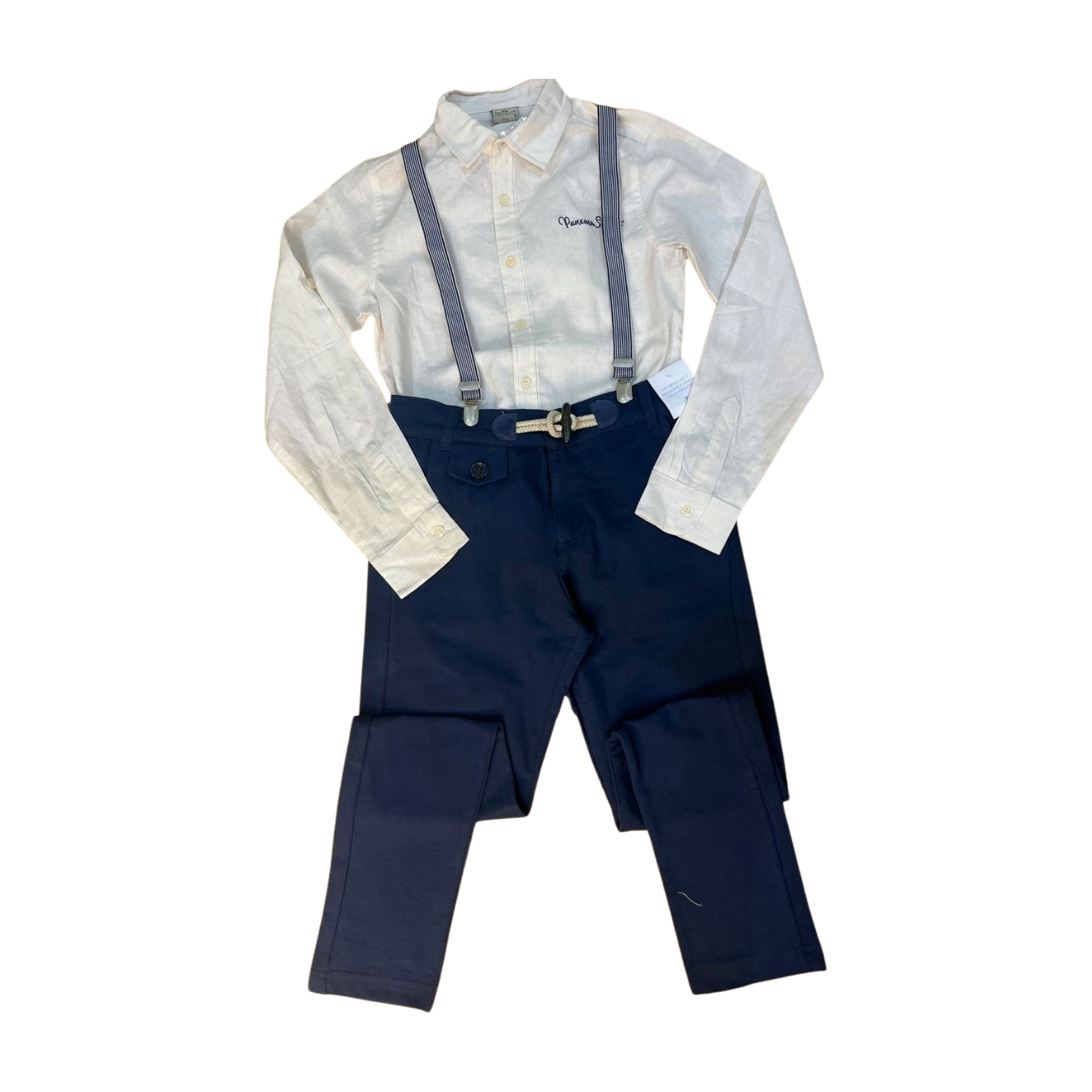 Formal elegant pants for boys 9-10 years old بنطلون رسمي أنيق للأولاد من عمر 9 إلى 10 سنوات