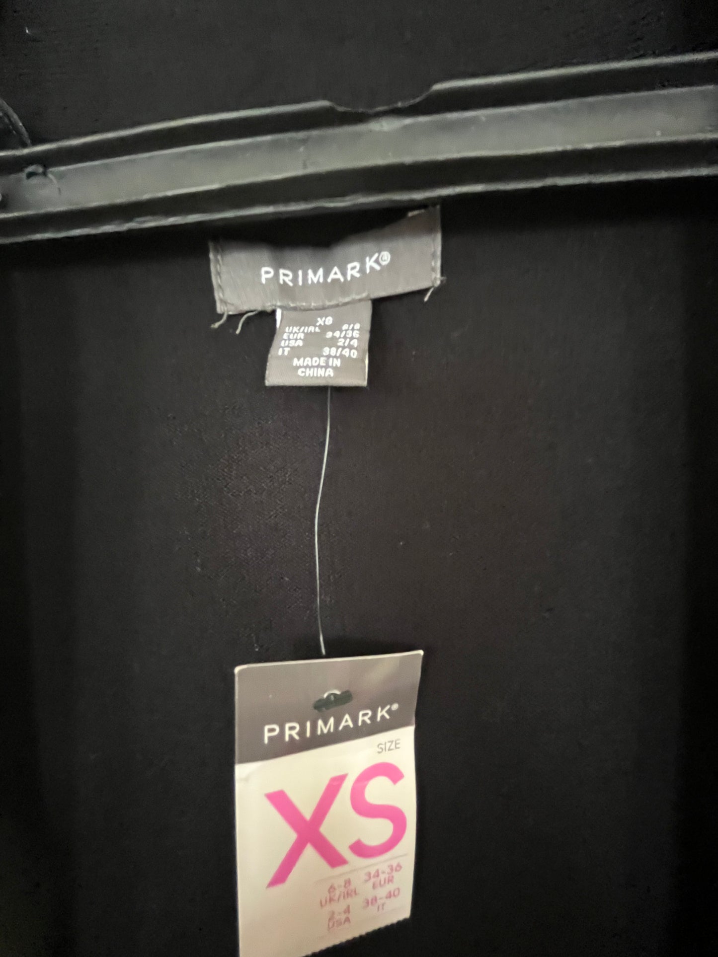 PRIMARK Black cotton cardigan PRIMARK سترة حريمي من القطن باللون الأسود