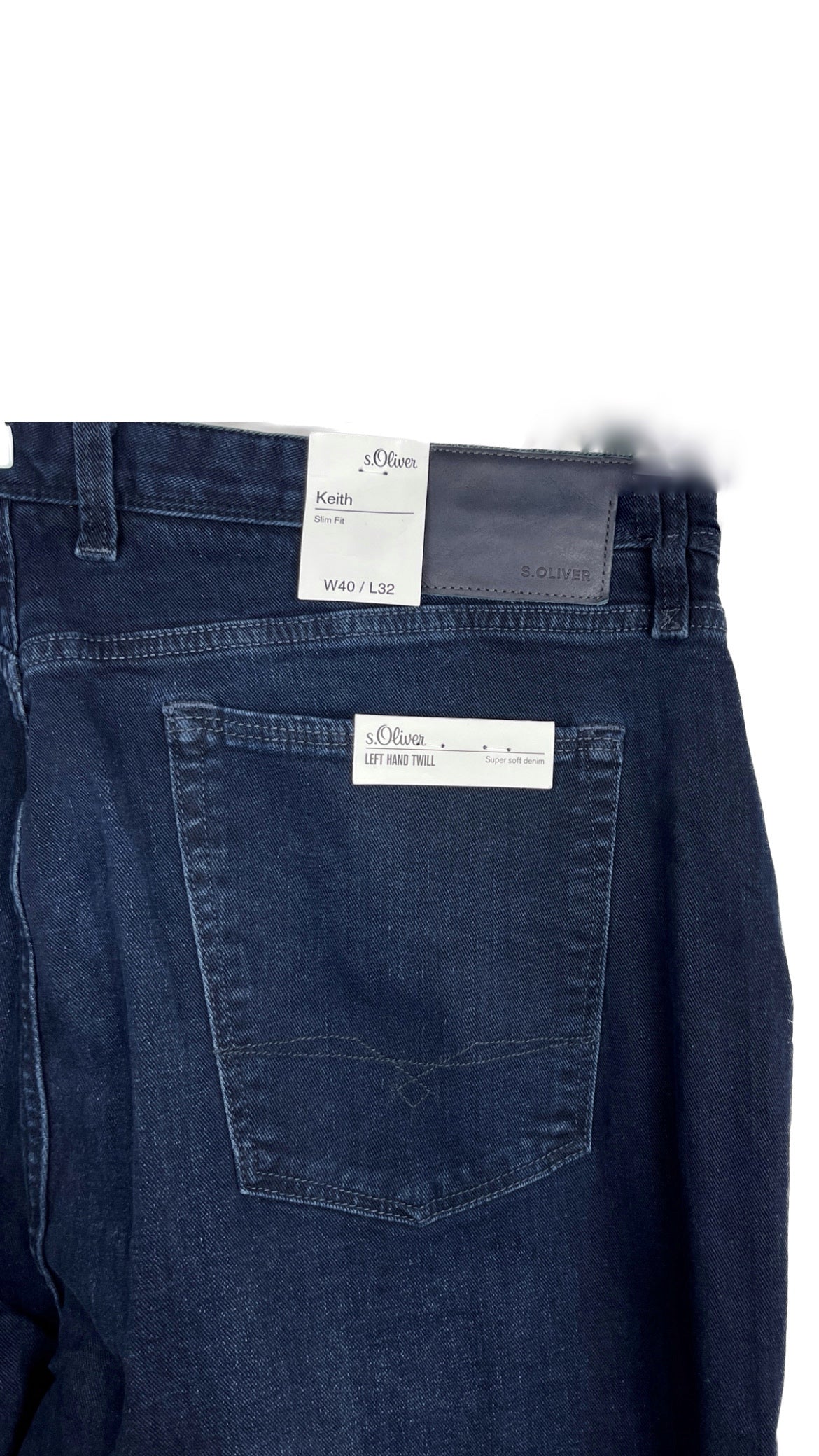S.Oliver dark blue jeans S.Oliver 102length - 101 waist cm الجينز الأزرق الداكن