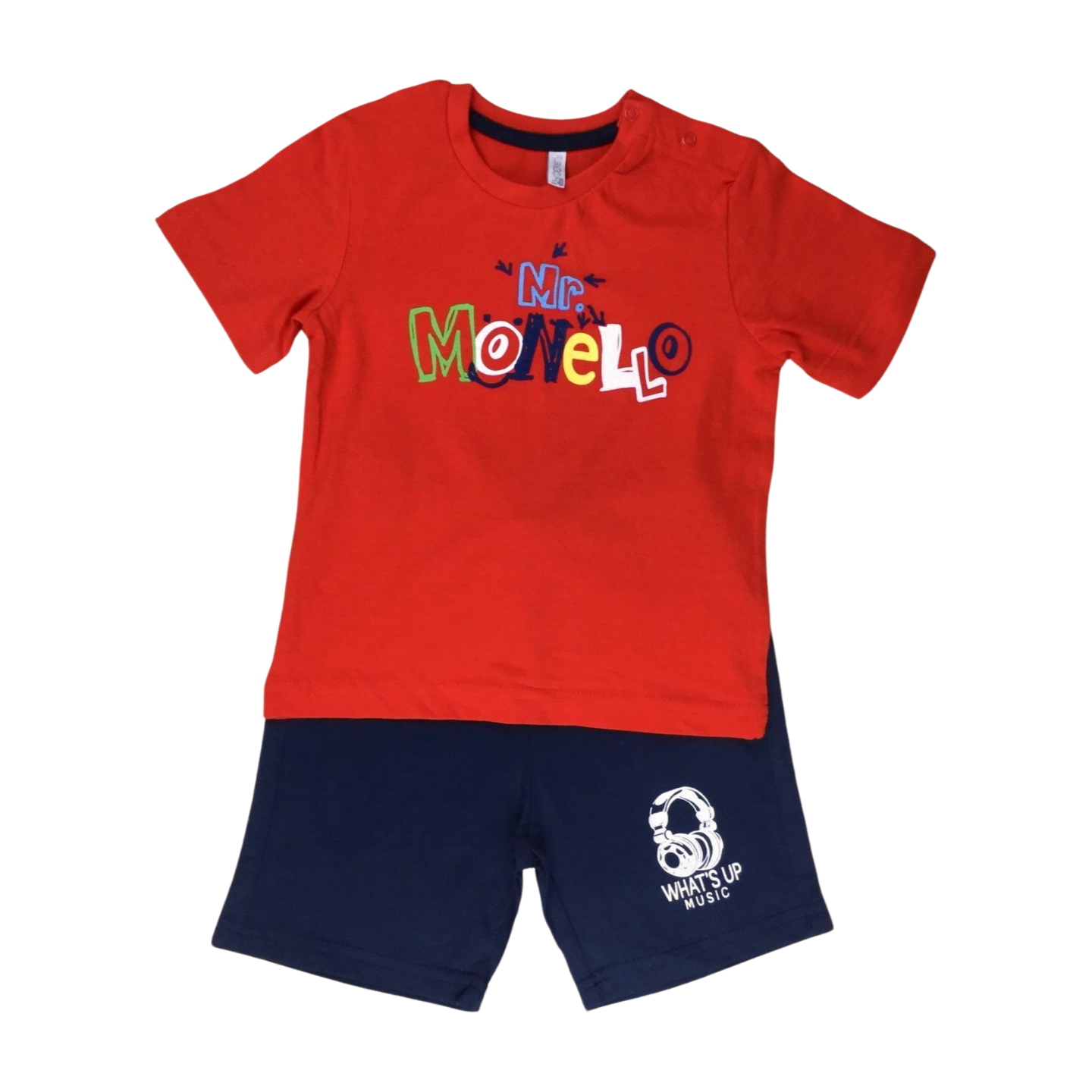 Nice Blue Cotton Short for a Boy (2-3 Years) شورت قطن أزرق جميل للاولاد (2-3 سنوات)