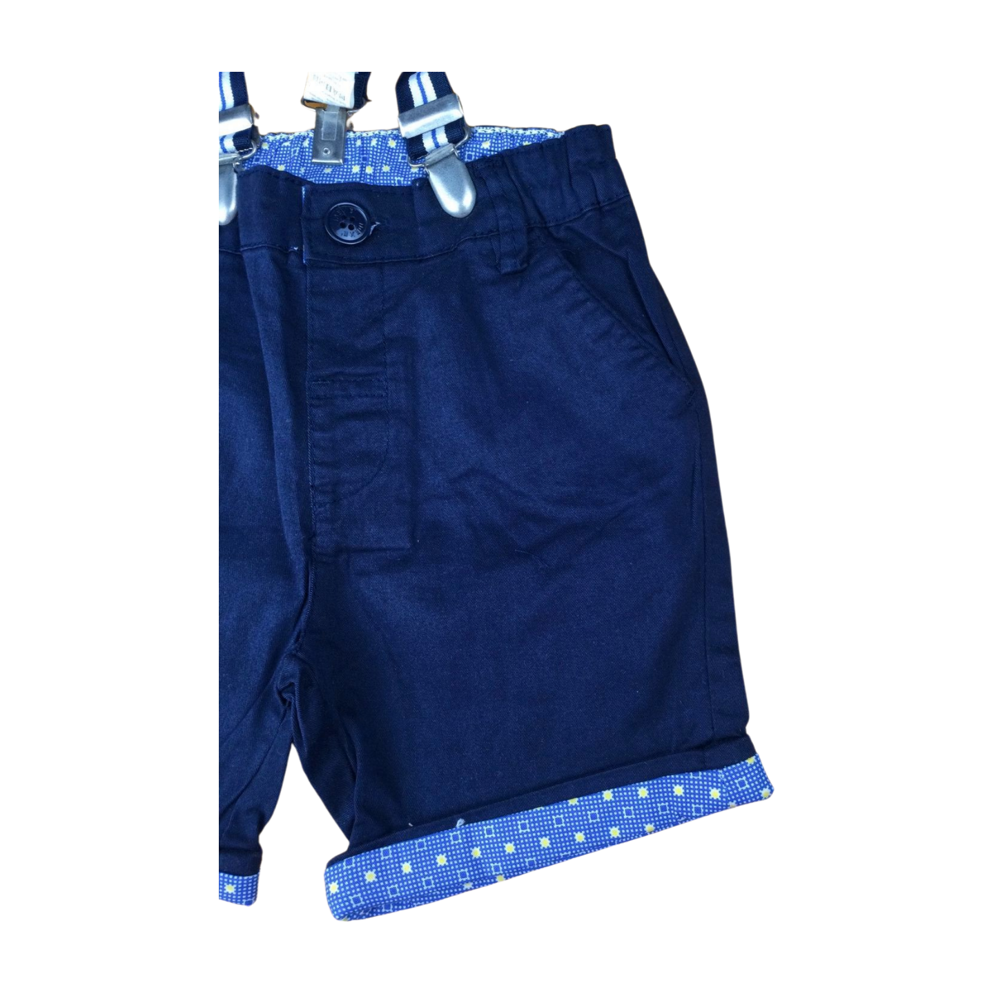 Fancy short for boys 24 M (Toddler) شورت فاخر للأولاد 24 M (طفل صغير)