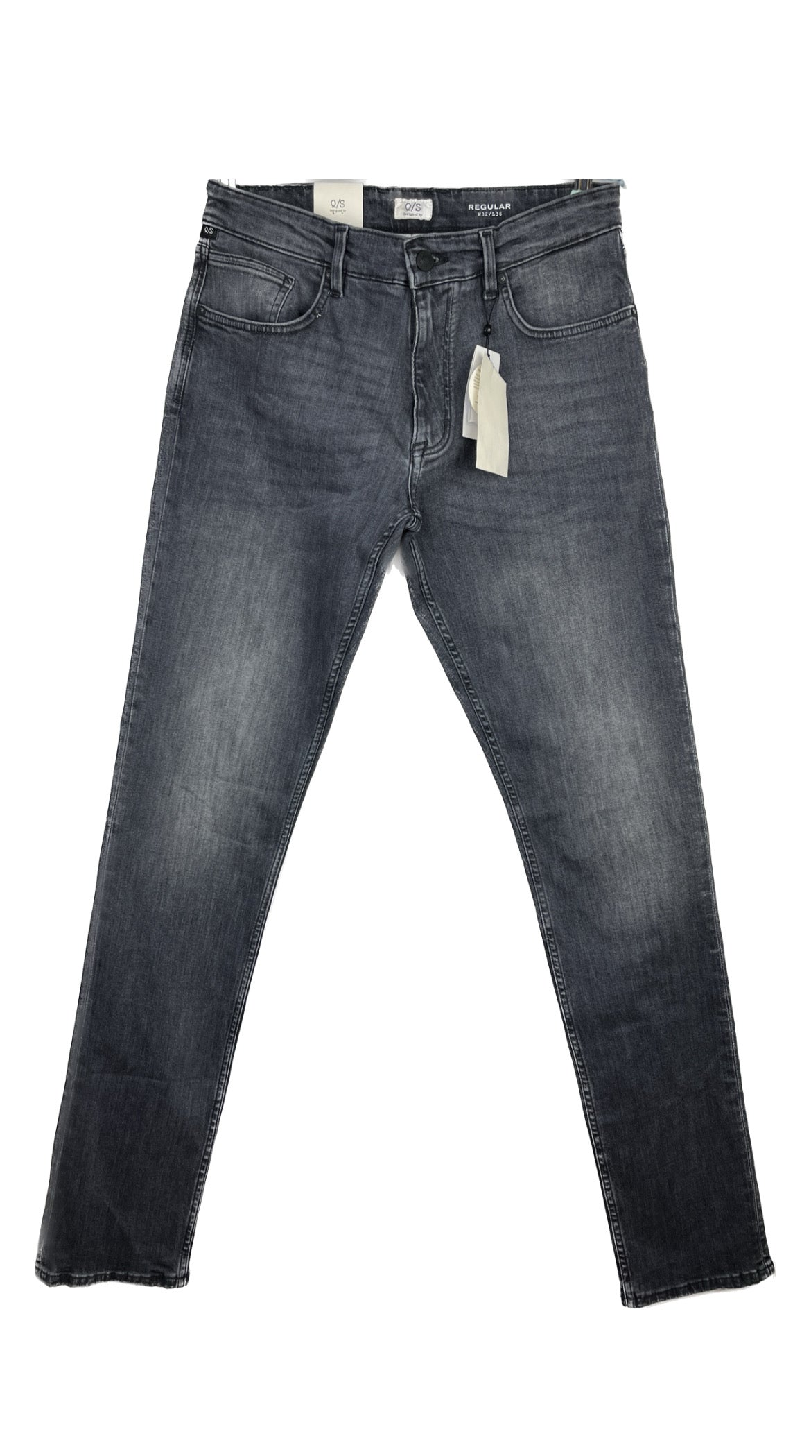 S.Oliver gray jeans S 81 waist 91 length cm. أوليفر الجينز الرمادي