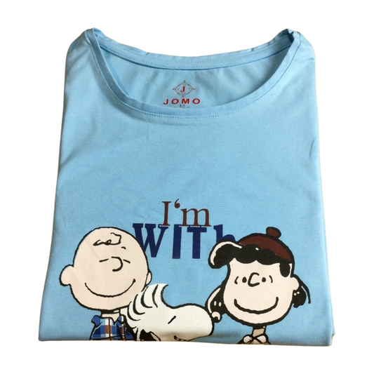 قميص نوم قطن نص كم (جومو-براي مارك - ديزني)