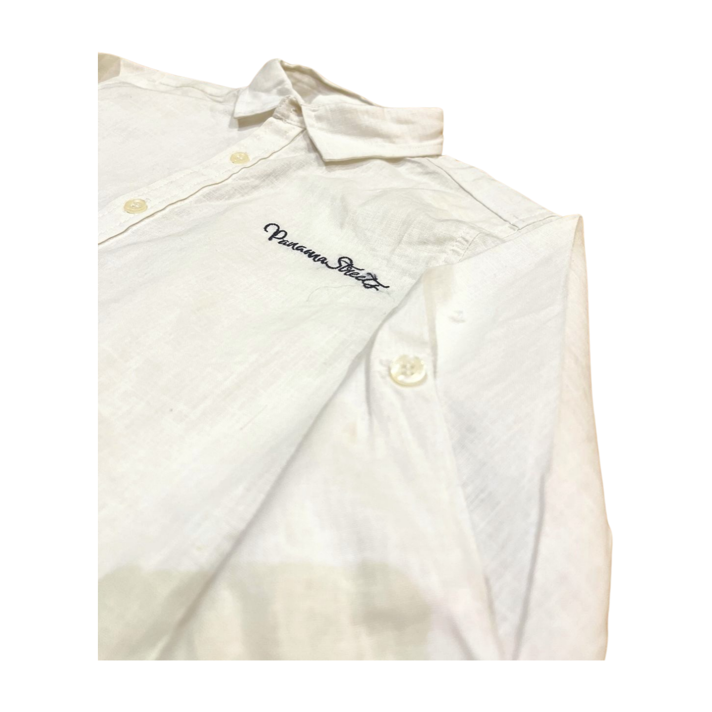 Elegant white shirt for boys 9-10 years old قميص أبيض أنيق للأولاد من عمر 9 إلى 10 سنوات