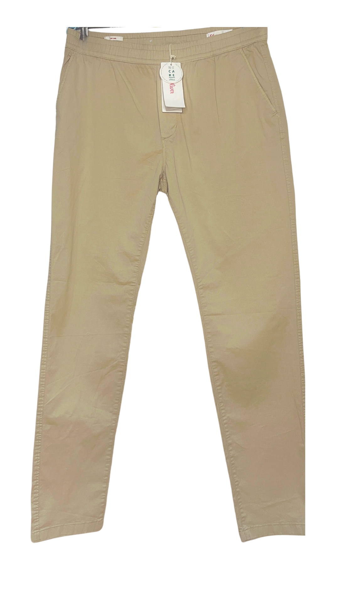 Beige gabardine pants بنطلون جبردين بيج