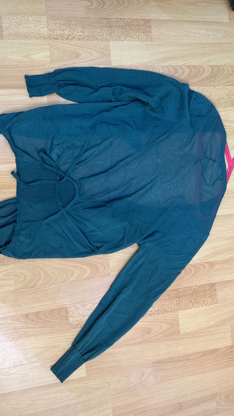 LONG SLEEVES CARDIGAN WITH BELT كارديجان بأكمام طويلة مع حزام