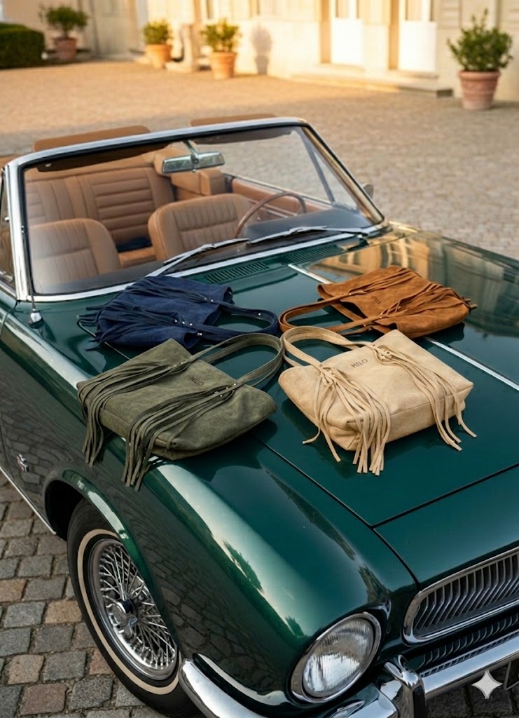 Nilo Suede fringes Collection