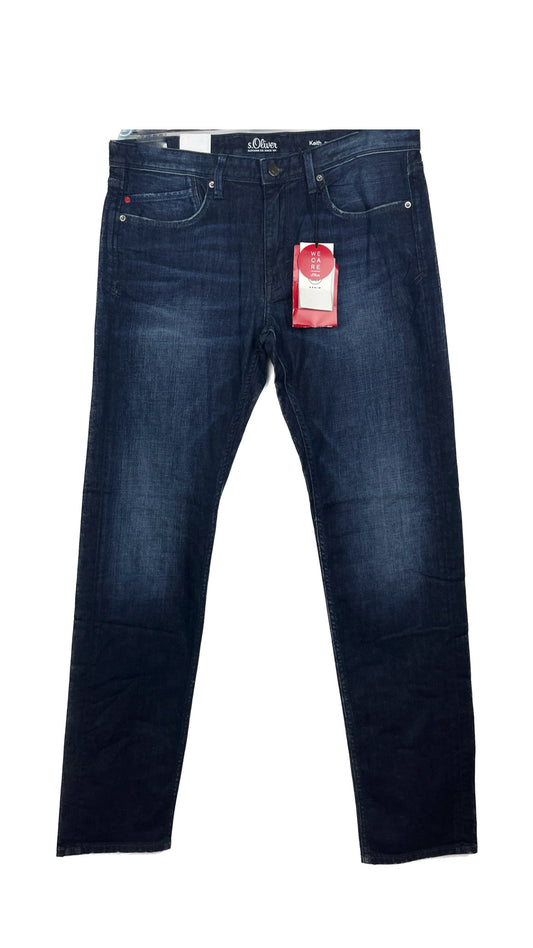 S.Oliver blue jeans 84 waist - 86 length cm إس أوليفر الجينز الأزرق