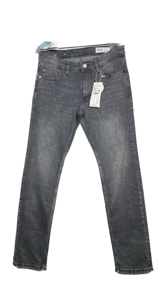 S.Oliver Gray jeans  71 waist - 86 length ccm. أوليفر الجينز الرمادي