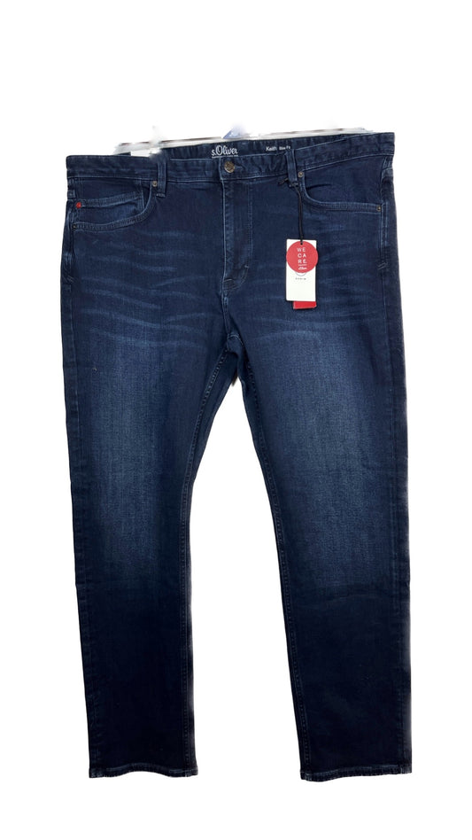 S.Oliver dark blue jeans S.Oliver 102length - 101 waist cm الجينز الأزرق الداكن